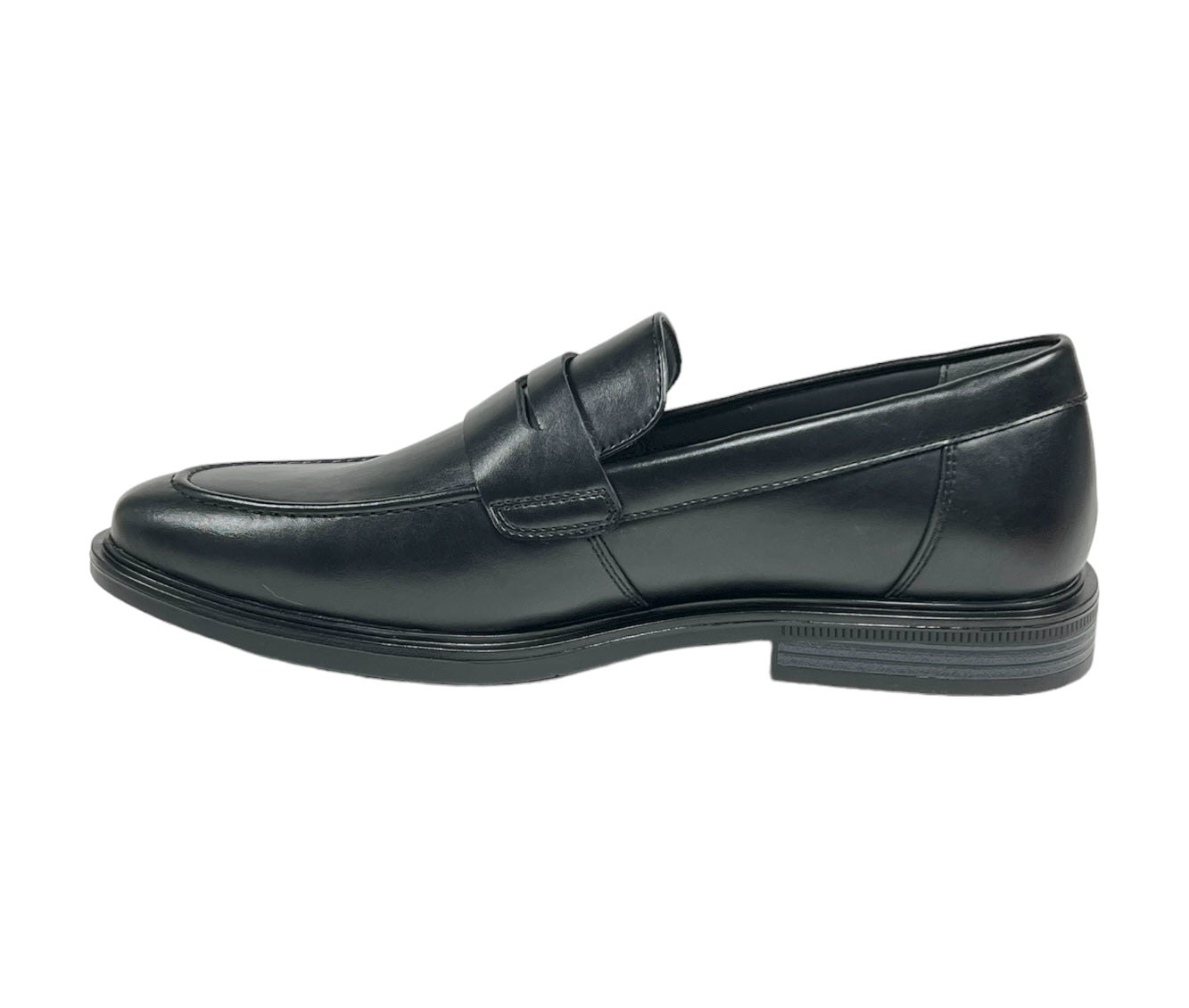 Left Look of Black Loafer